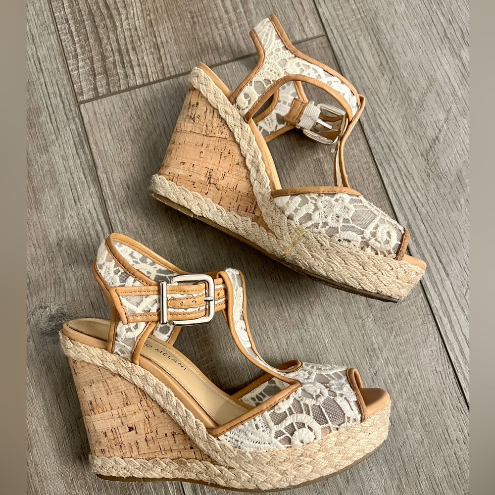 Antonio Melani Wedges size 7.5